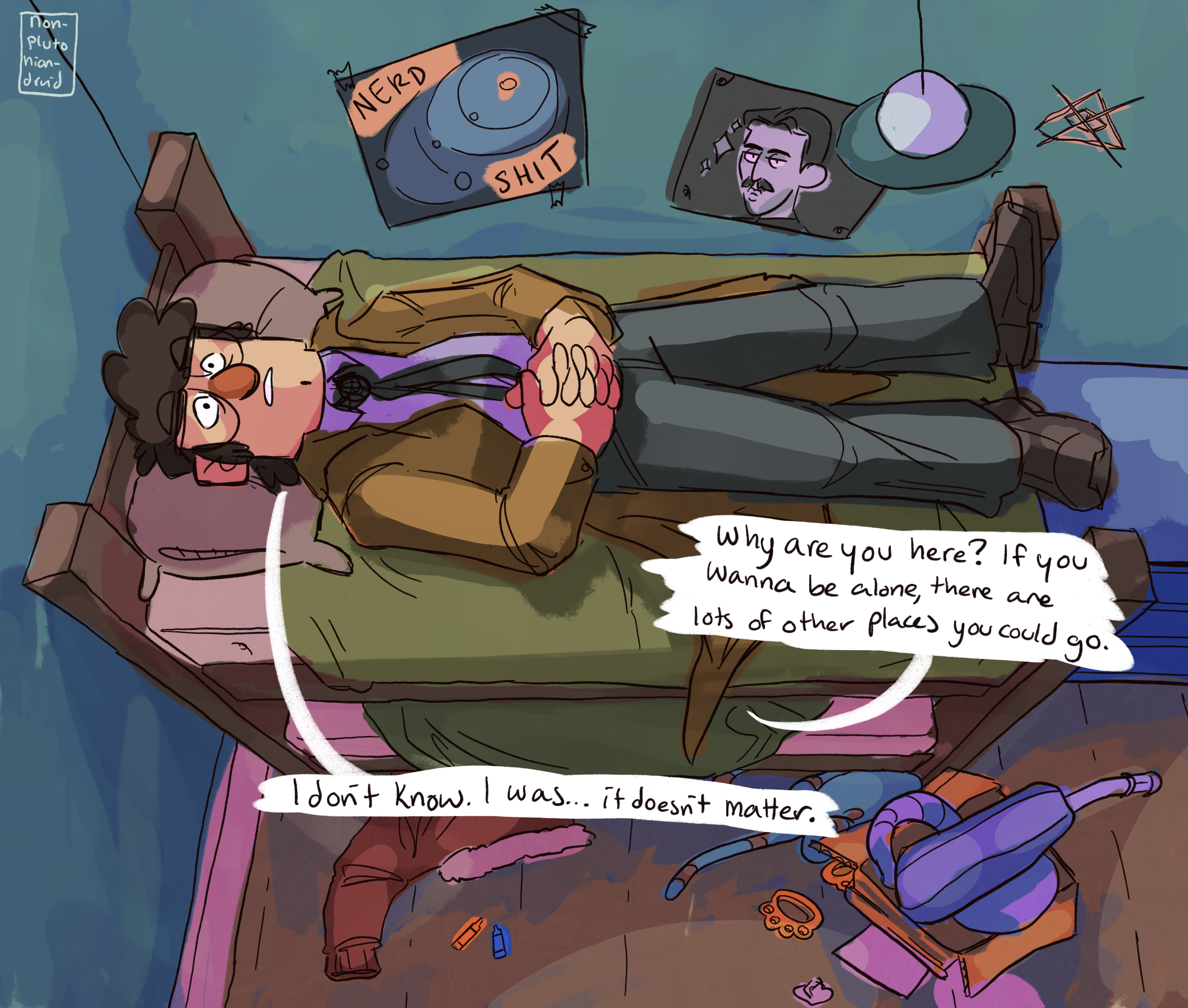 Ford in Stan's dream